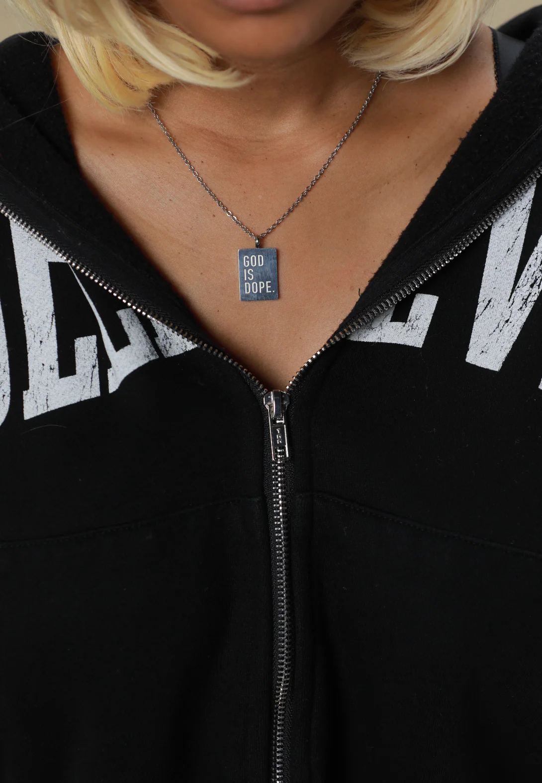 Silver + Gold Plated "Box Logo" Necklace Bundle (2 Per) - Image 3